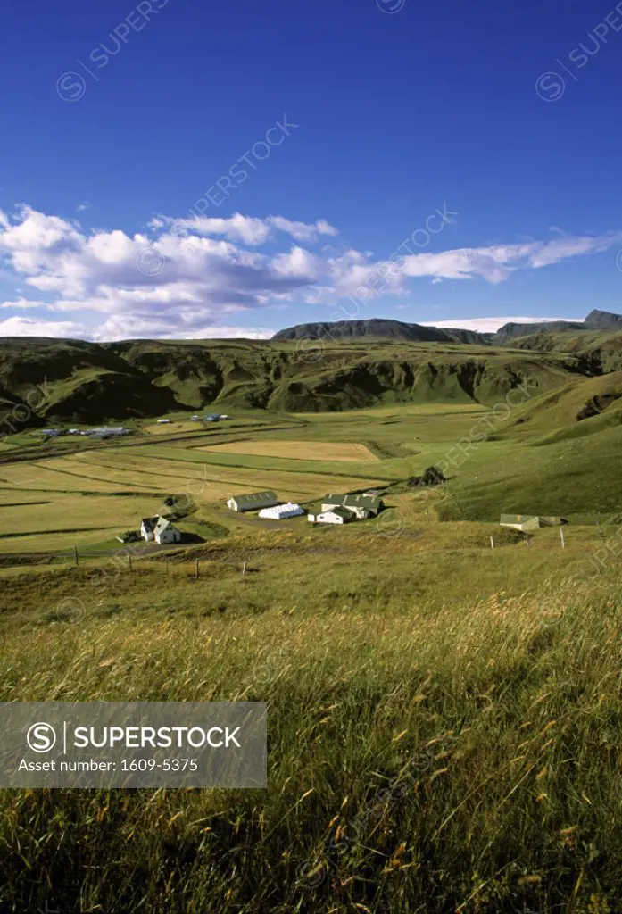 Landscape near Vik, Southern Iceland