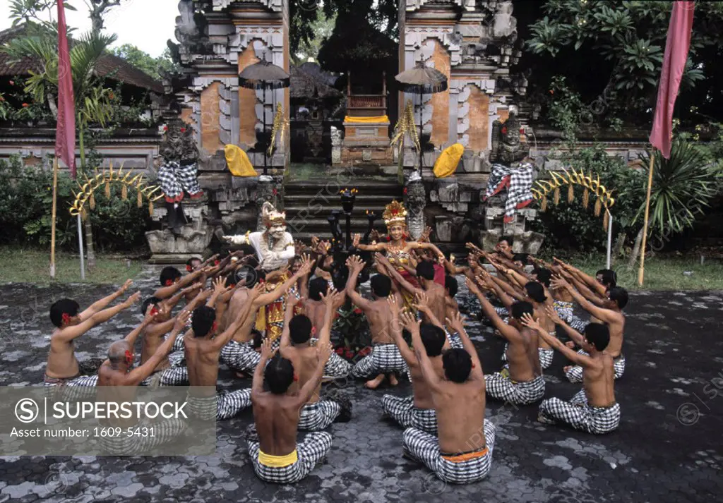 Kecak dance, Bali, Indonesia