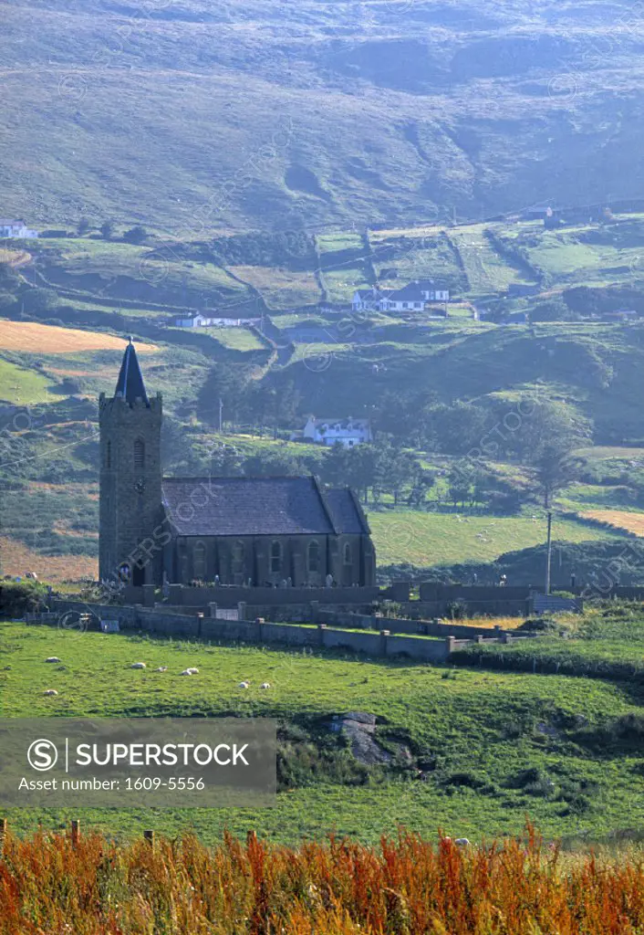 Church, Gencolumbkille, Co. Donegal, Ireland