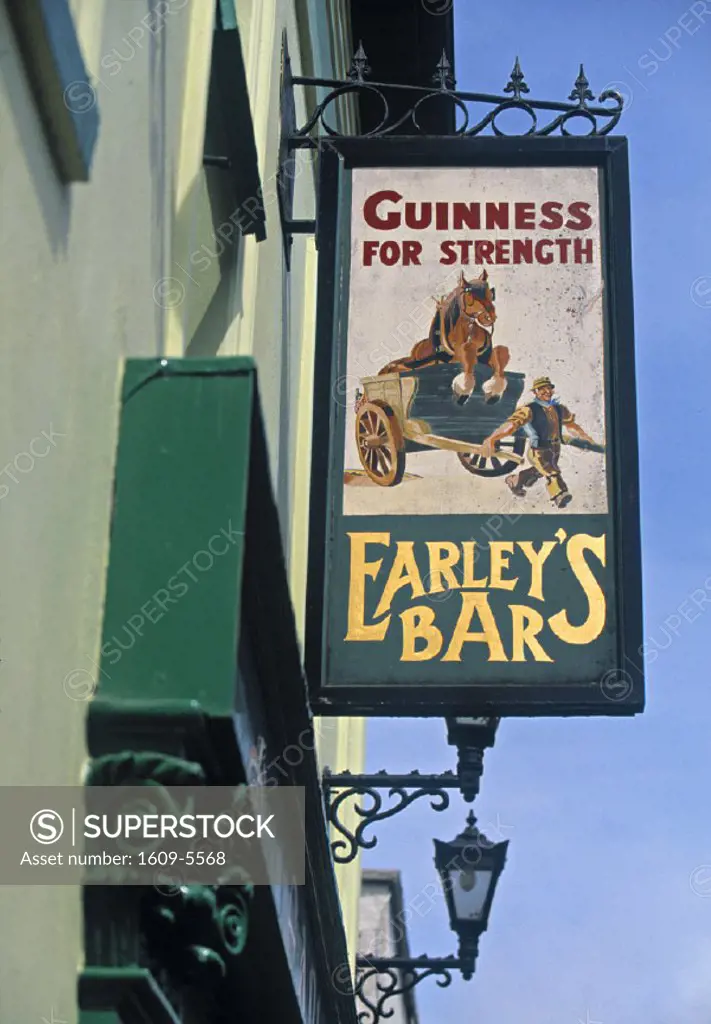 Pub Sign, Sligo, Co. Sligo, Ireland
