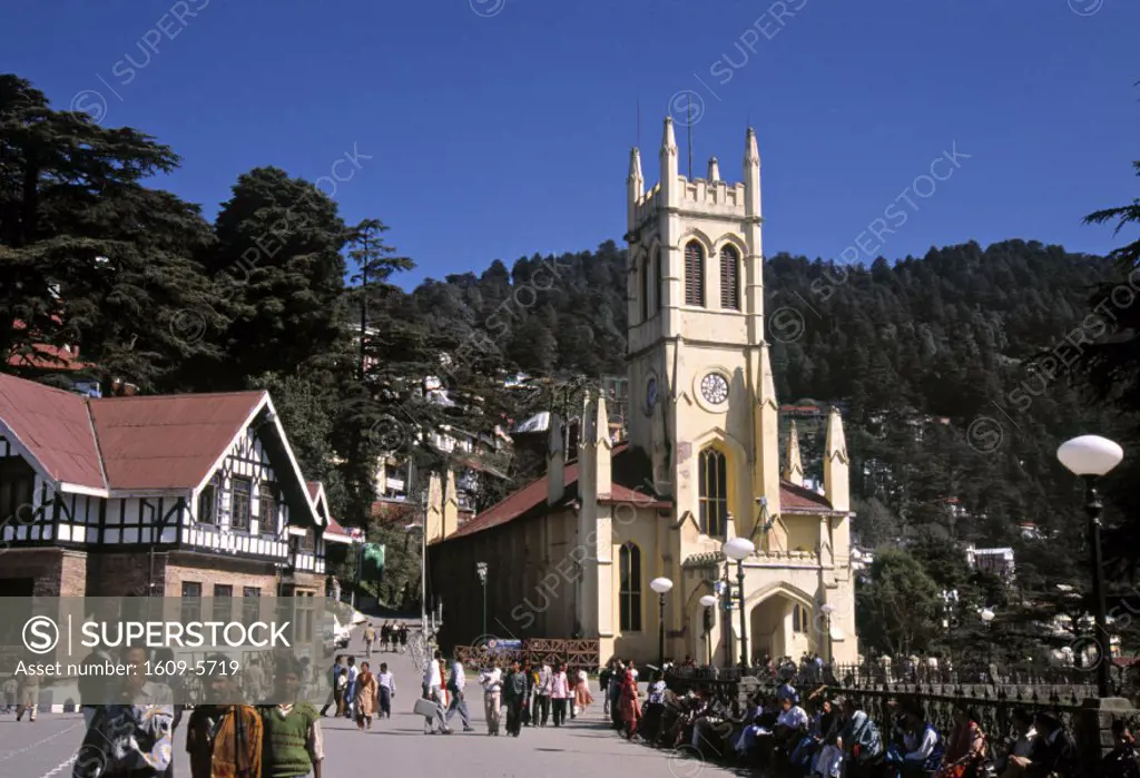 St. Micheals Church, Shimla, Himachal Pradesh, India