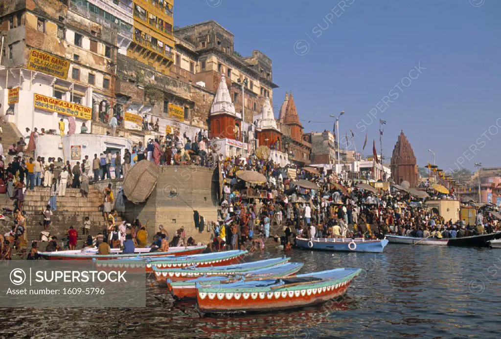 River Ganges, Varanasi (Benares), Uttar Pradesh, India