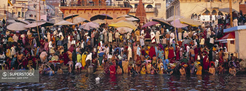 River Ganges, Varanasi (Benares), Uttar Pradesh, India