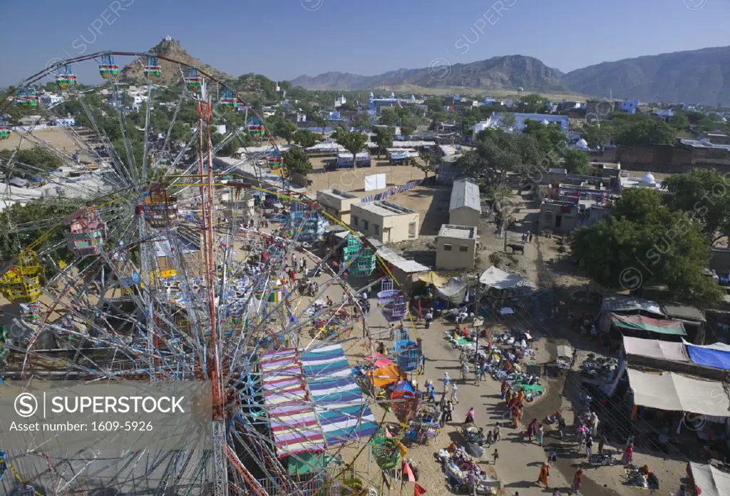 Ferris Wheel, Pushkar Camel Fair, Pushkar, Rajasthan, India
