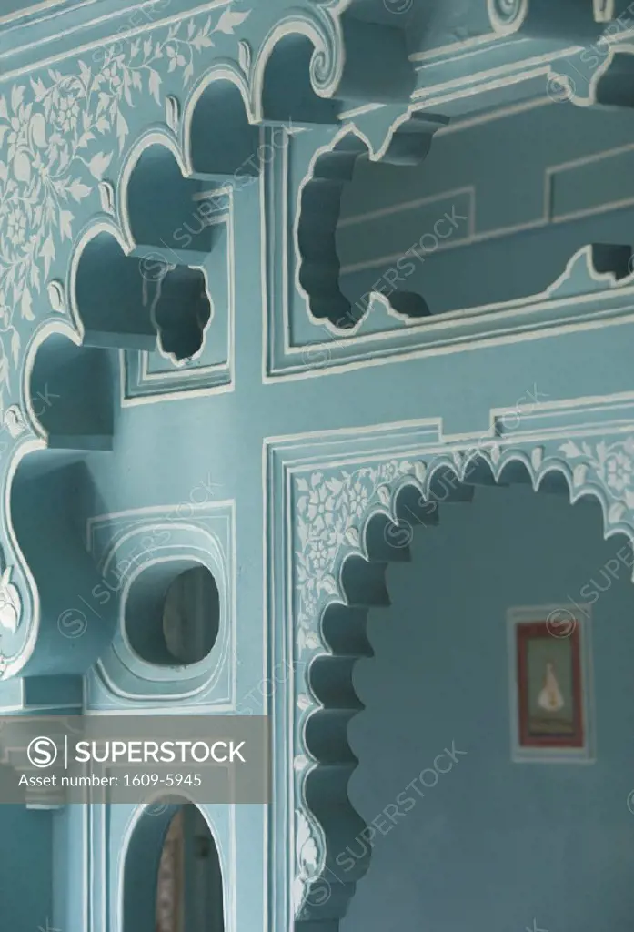 Maharaja´s Bedroom, City Palace, Udaipur, Rajasthan, India