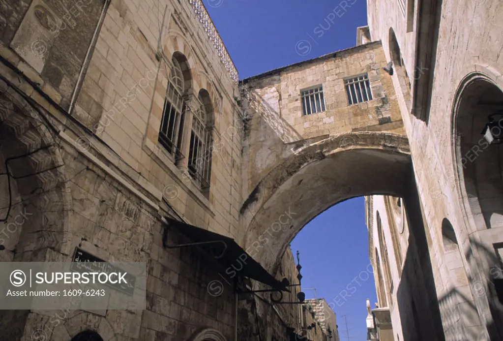 Ecce Hommo Arch Via Dolorosa Jerusalem Israel