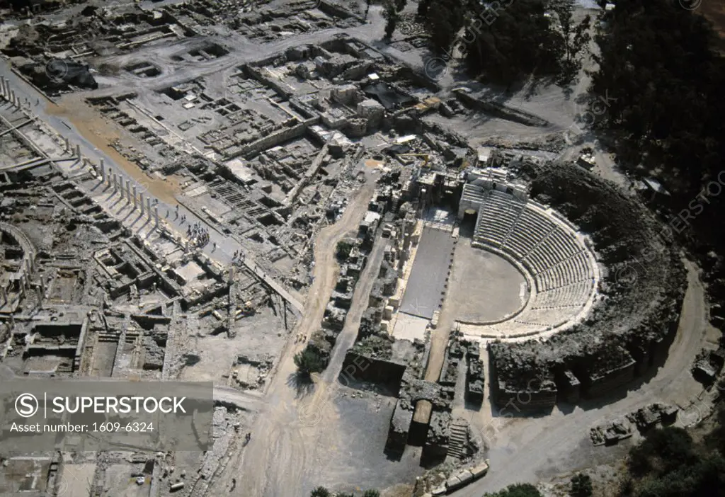 Greek-Roman ruins of Bet She´an, Israel