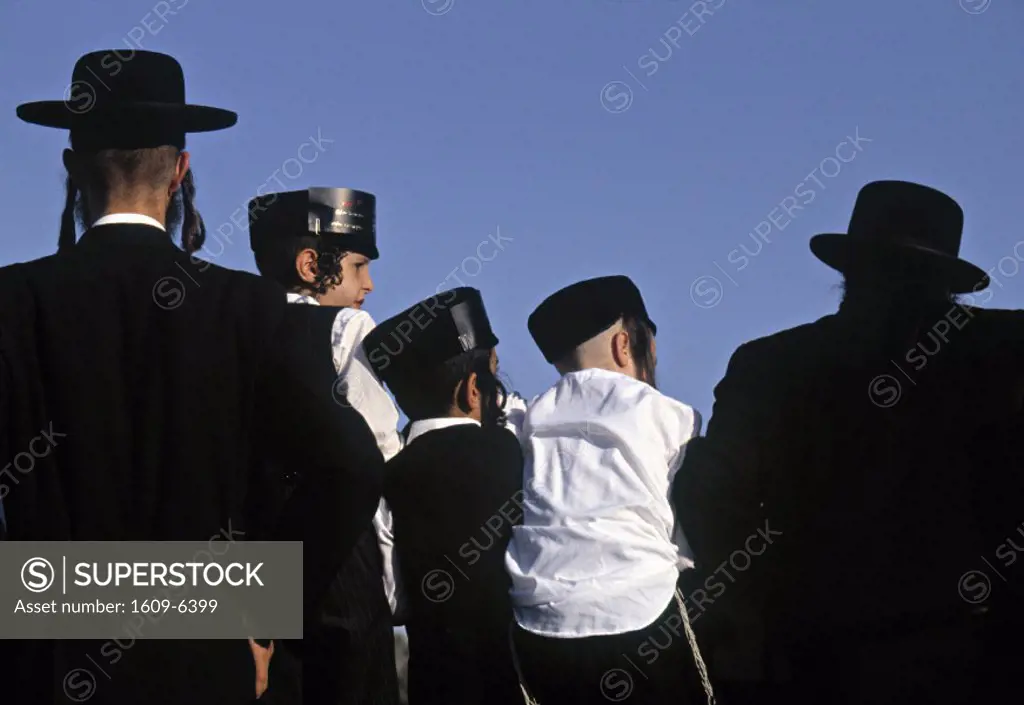 Orthodox Jews, Mea She´arim, Jerusalem, Israel