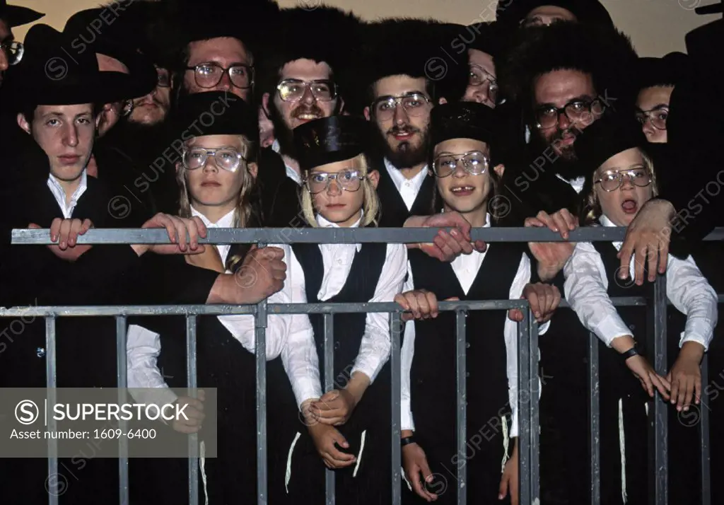 Orthodox Jews, Mea She´arim, Jerusalem, Israel