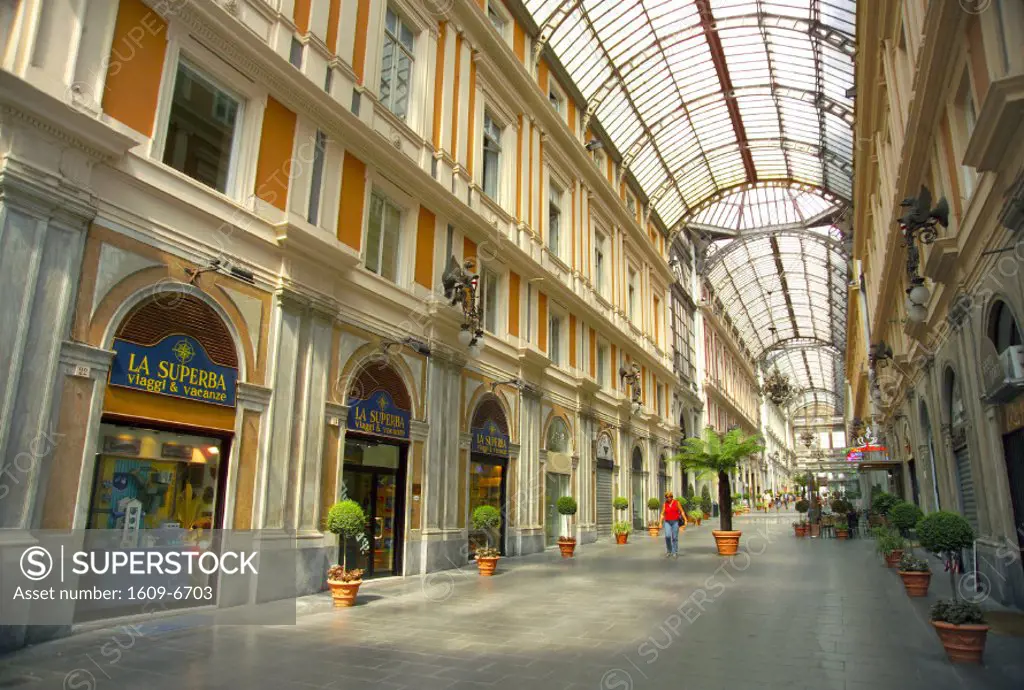 Galleria Mazzini, Genoa (Genova), Italy