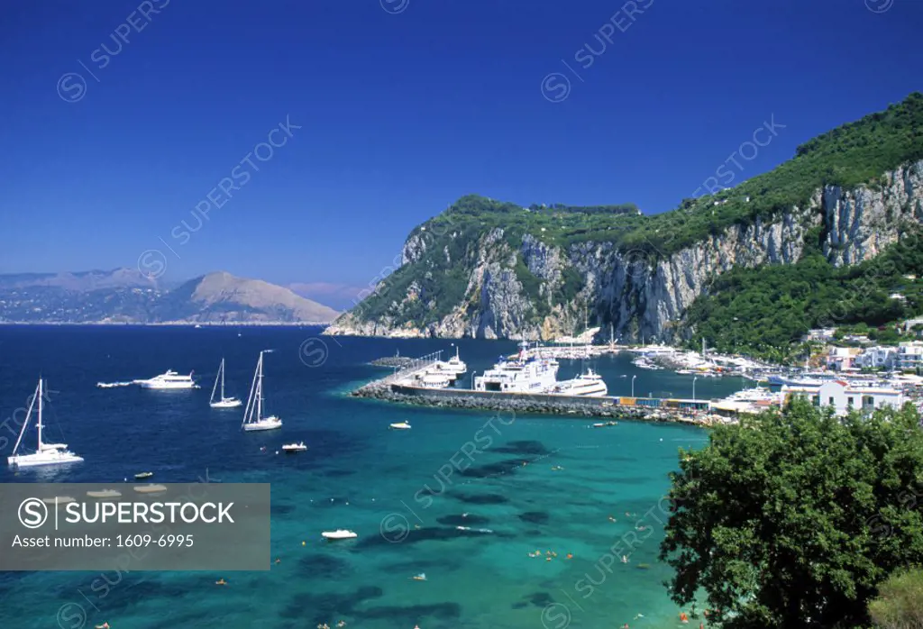 Marina Grande, Capri, Bay of Naples, Italy