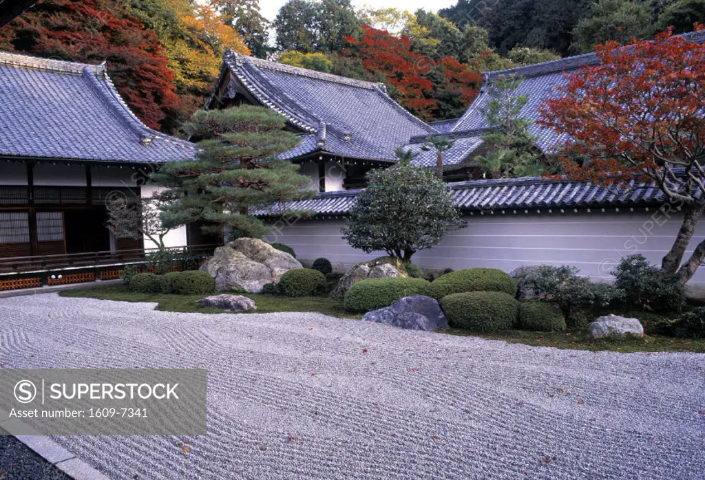 Toranako-watashi (Zen garden)  Namzen-ji, Kyoto, Japan