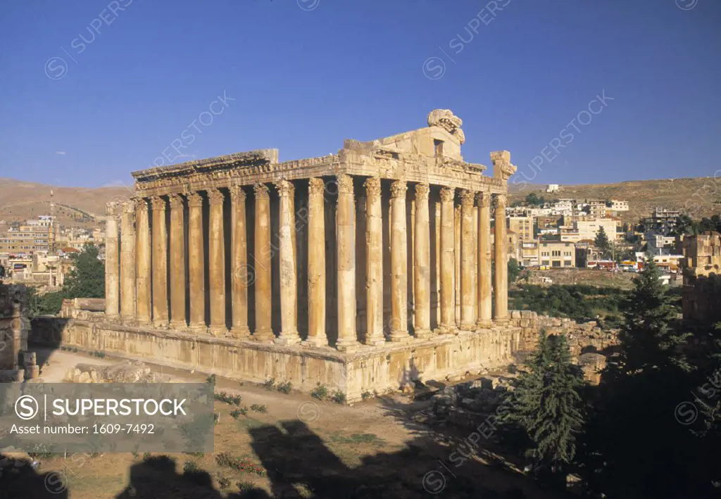 Temple of Bacchus, Baalbek, Bekaa Valley, Lebanon