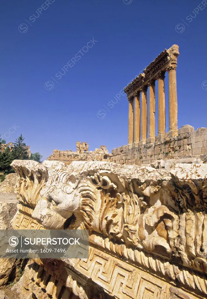 Temple of Jupiter, Baalbek, Bekaa Valley, Lebanon