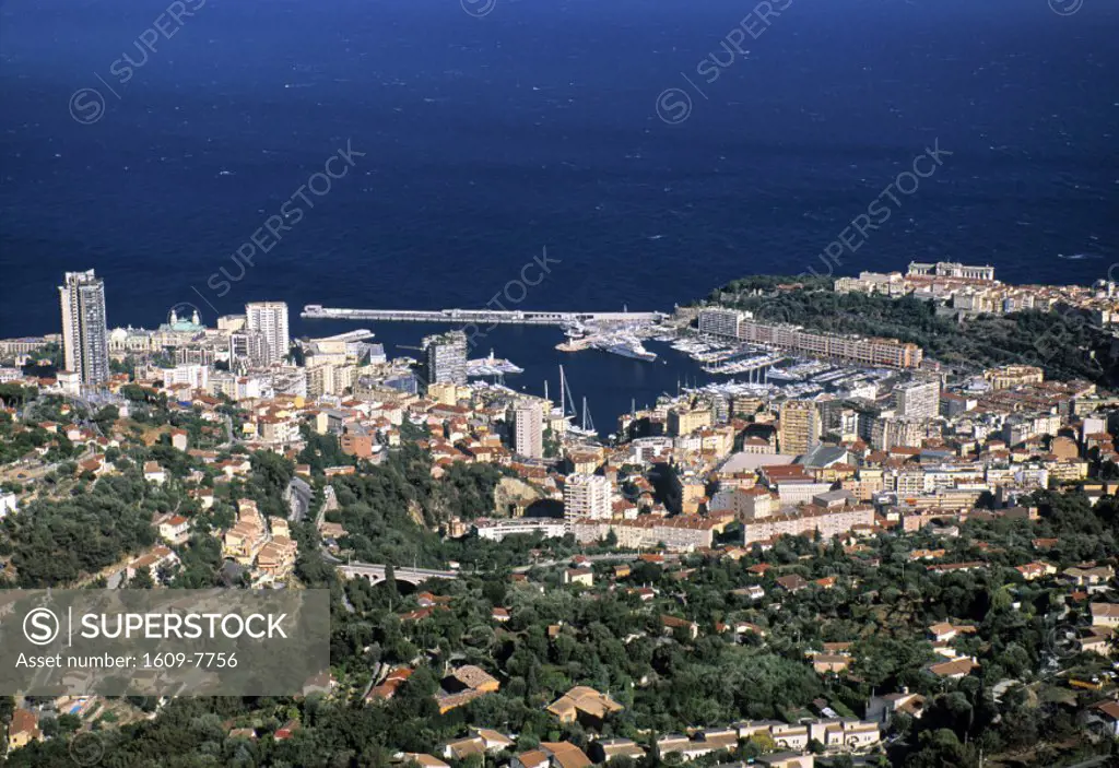 View over Monte Carlo, Monaco