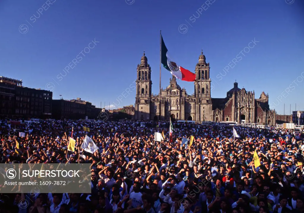 Zocalo, Mexico City, Mexico