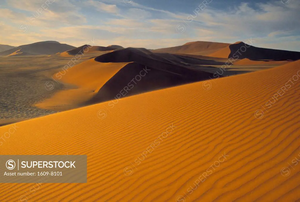 Sand Dunes in desert, Namibia