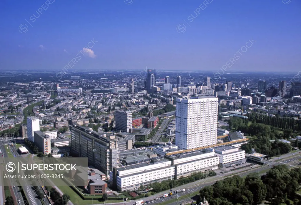 Skyline of Rotterdam, Holland