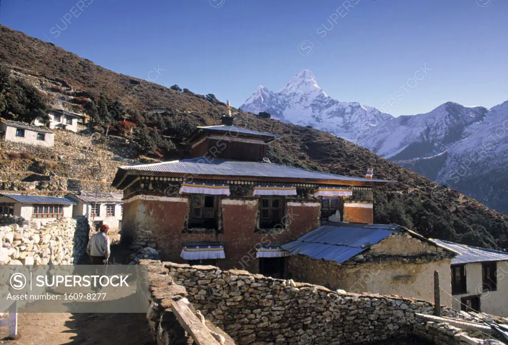 Pangboche Monastery Khumbu Nepal