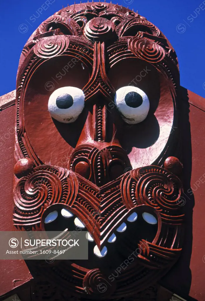 Carving, Hei Tiki, Maori, Rotorua, New Zealand