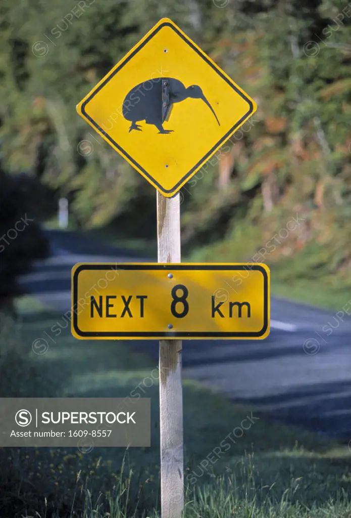 Kiwi Sign, New Zealand