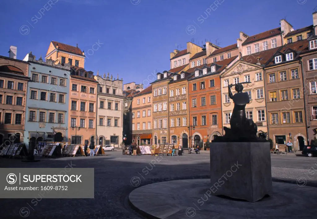 Old Town Square, Warsaw, Poland