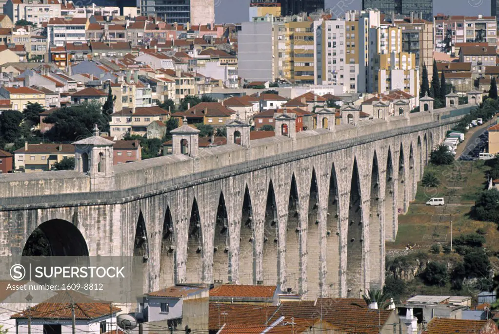 Aqueduto das Aguas Livres Lisbon Portugal