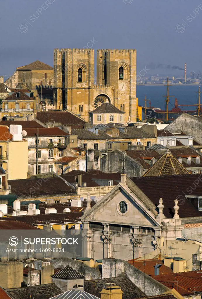 Se Patriarchal (cathedral) & Baixa, Lisbon, Portugal