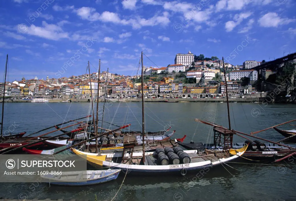Barcos (Barges), River Douro, Porto, Portugal