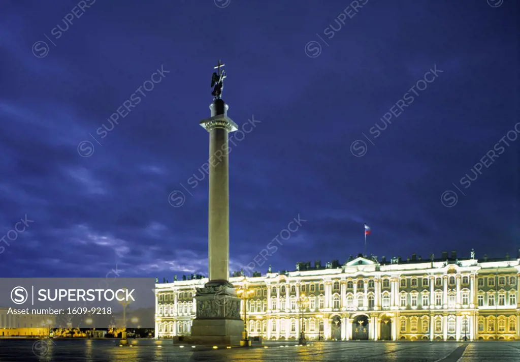 Hermitage (Winter Palace), Palace Square, St. Petersburg, Russia