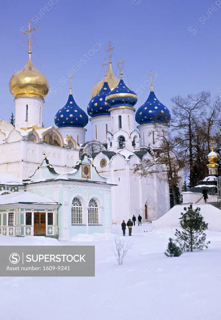 Monastery of St. Sergius, Sergiev Poasad, Golden Ring, Russia