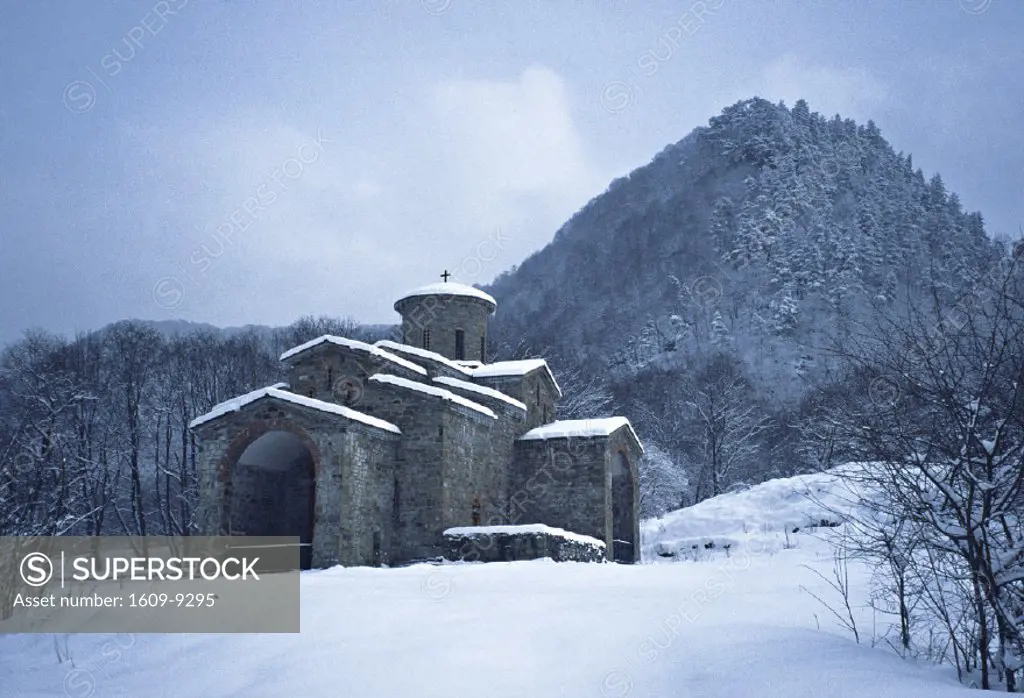 The Big Zelenchuk church, Nizhni Arhyz, Karachaevo-Cherkessia, North Caucasus Federal district, Russia