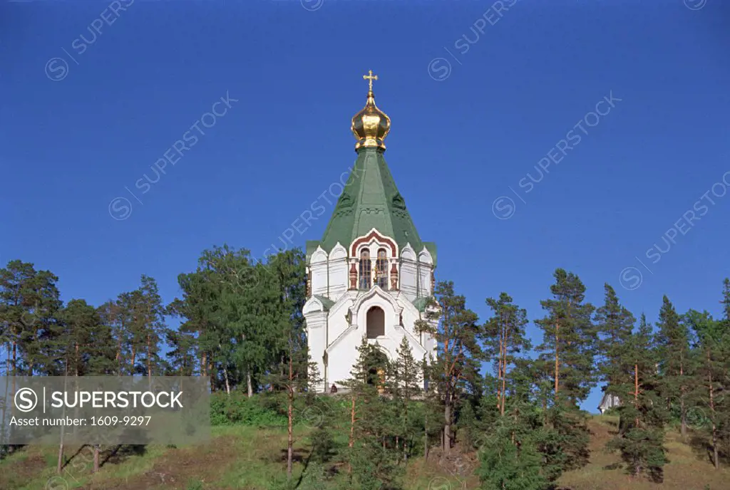 St. Nicolas in Christ Transfiguration monastery, Ladoga lake, Karelia, Russia