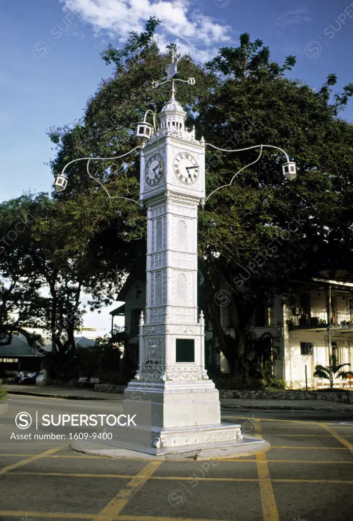 Clock Tower, Victoria, Mahe Island, Seychelles