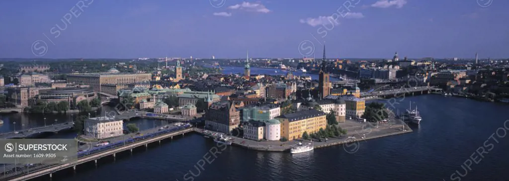 Gamla Stan from Town Hall, Stockholm, Sweden