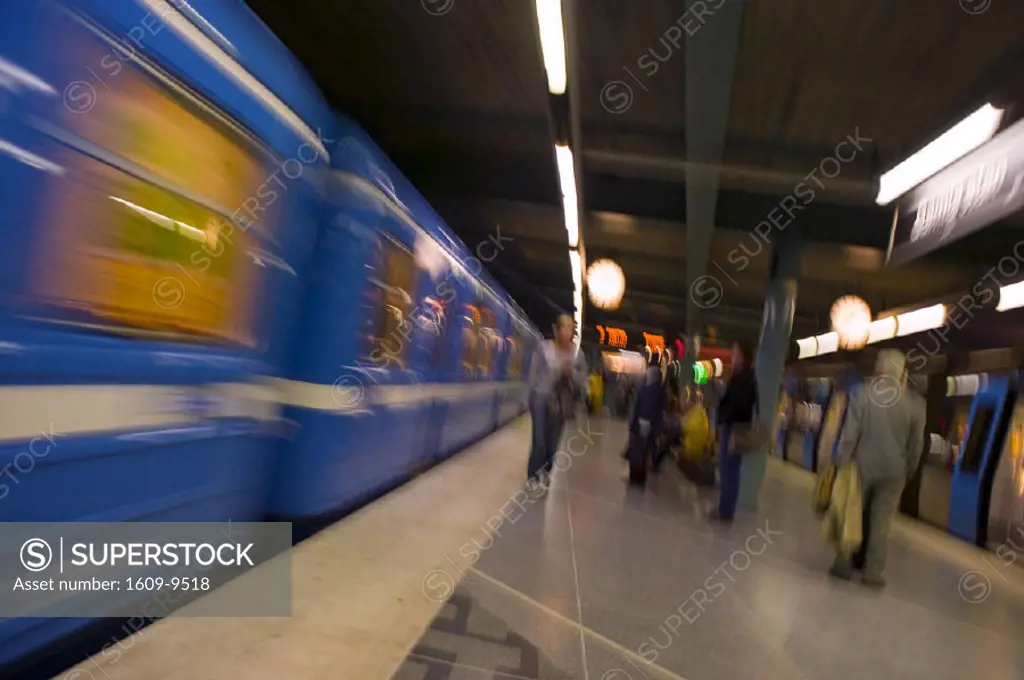 Subway, Stockholm,  Sweden