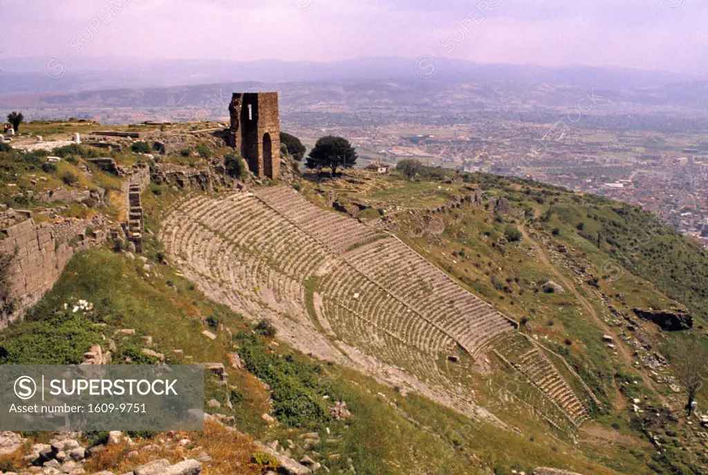 Roman Theatre, Acropolis, Pergamum, Turkey