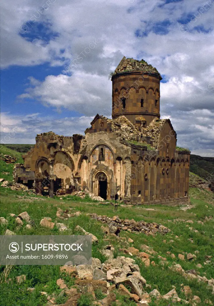 Armenian church of St. Gregory of Tigran Honents (1215), Ani, East Turkey