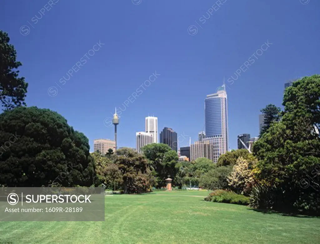 Central Business District & Botanical Gardens, Sydney, Australia