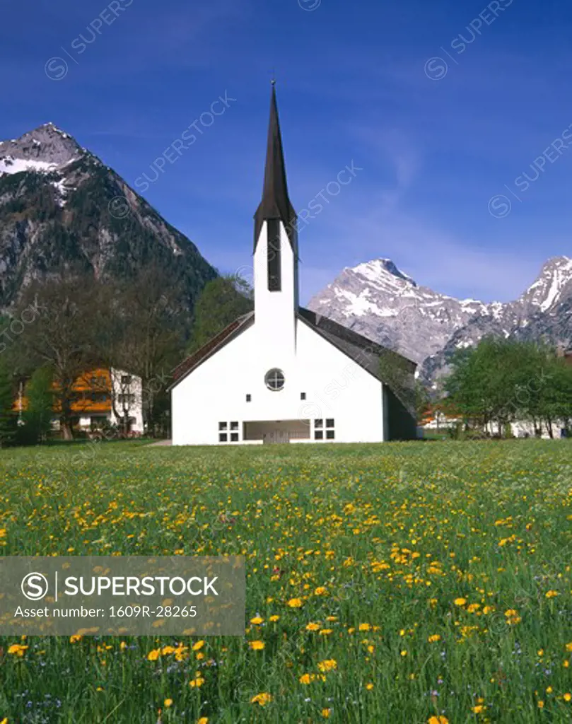 Village church in Pertisau, Lake Achensee, Tirol, Austria