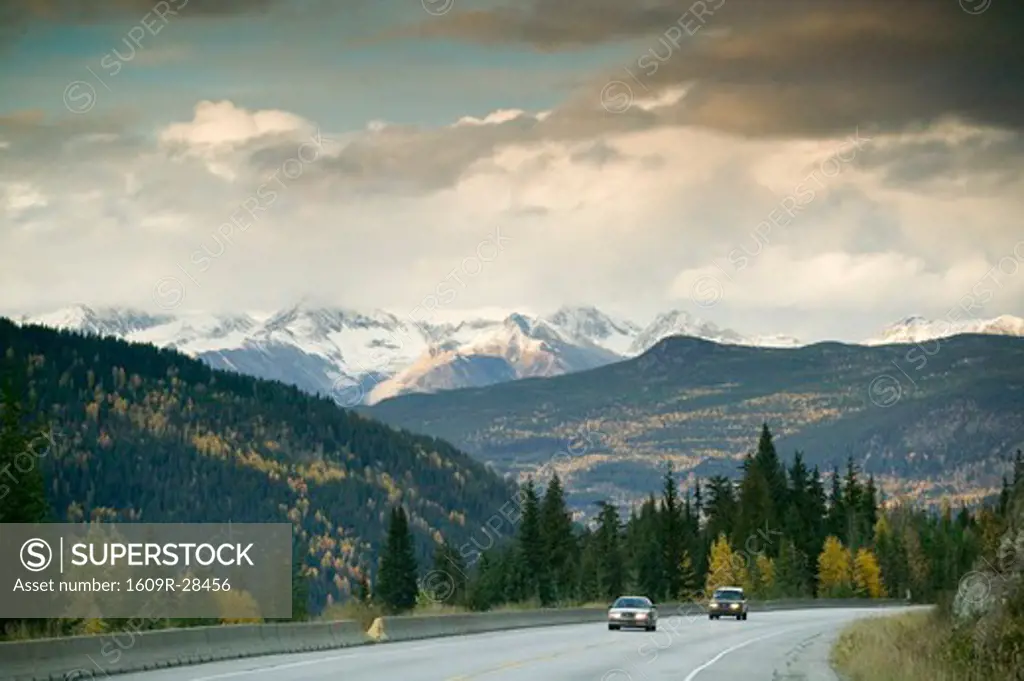 Trans-Canada Highway, Rogers Pass, Glacier National Park, British Columbia, Canada