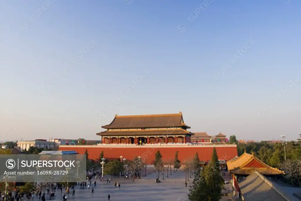 Gate of Heavenly Peace and main Courtyard, Forbidden City, Beijing, China