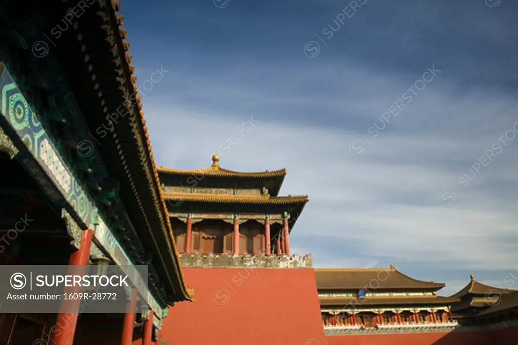 China, Beijing, Forbidden City, Meridian Gate