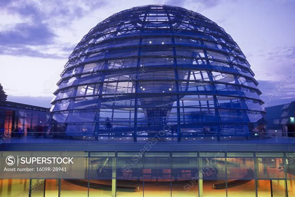 Dome of the The Reichstag (Parliament), Berlin, Germany