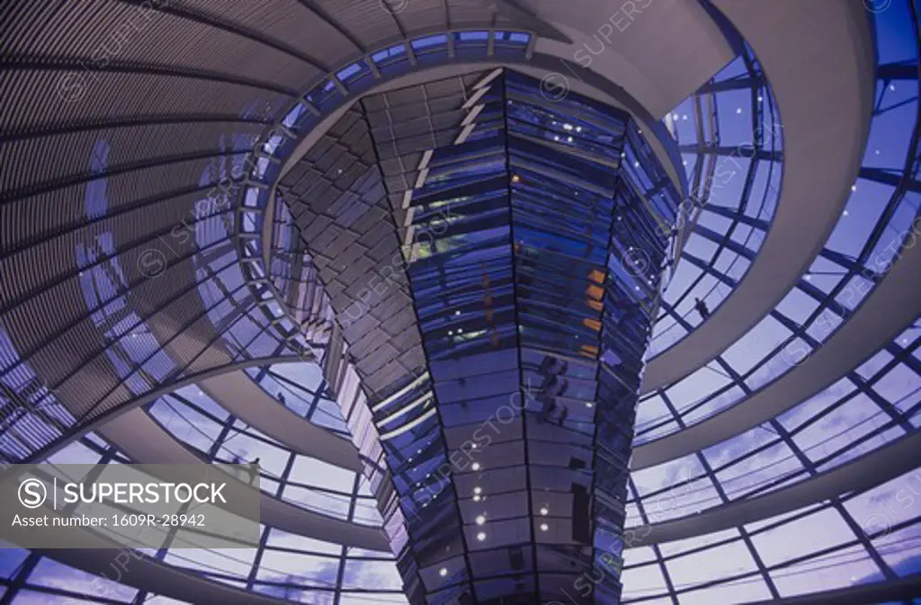 Dome of the The Reichstag (Parliament), Berlin, Germany