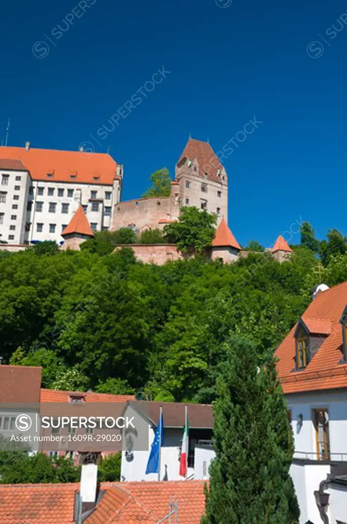 Germany, Bavaria (Bayern), Landshut, Burg Trausnitz (Trausnitz Castle)