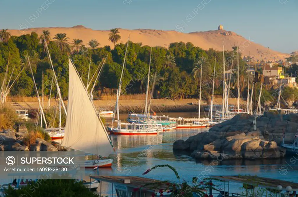 Egypt, Upper Egypt, Aswan, River Nile