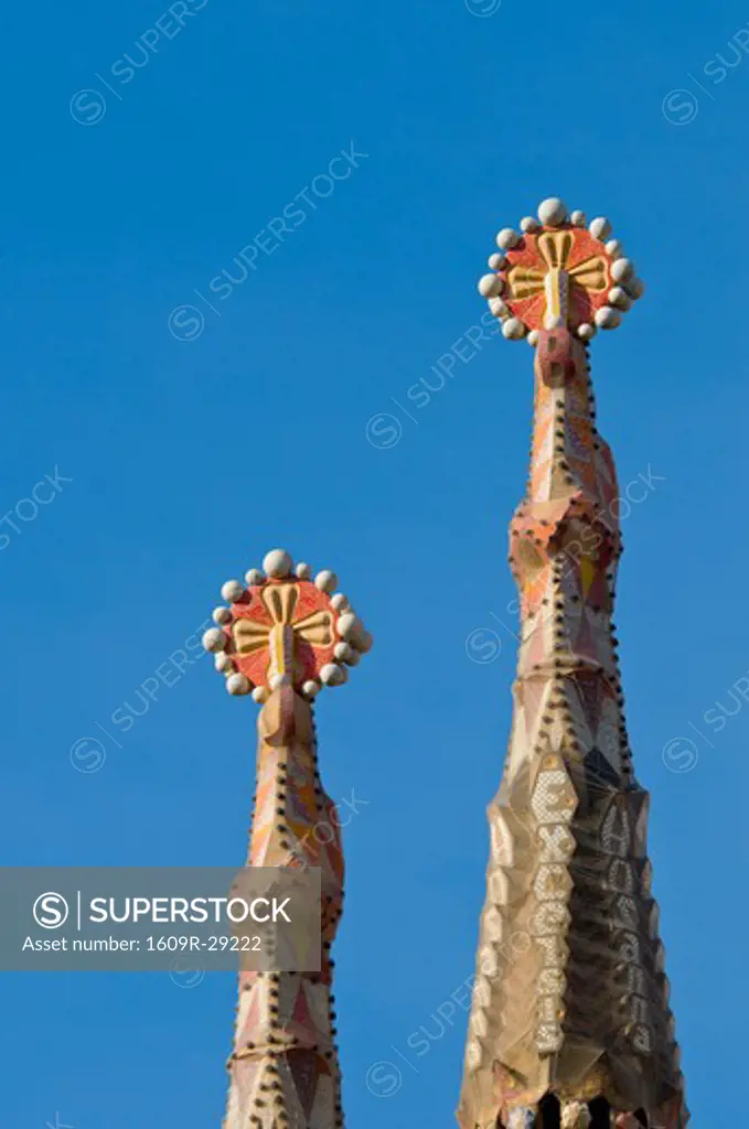 Spain, Barcelona, Temple Expiatori de la Sagrada Familia