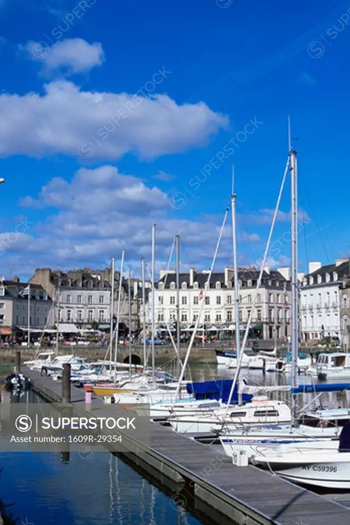 Vannes Harbour, Morbihan, Brittany, France