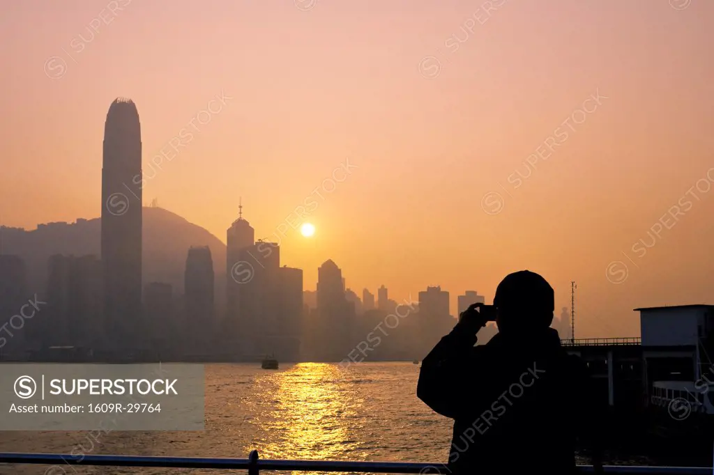 Hong Kong Island Skyline, Hong Kong, China